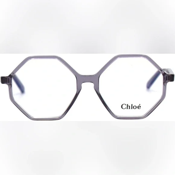 Chloé Hexagonal Gray Optical Glasses CE2739 - Picture 2 of 9
